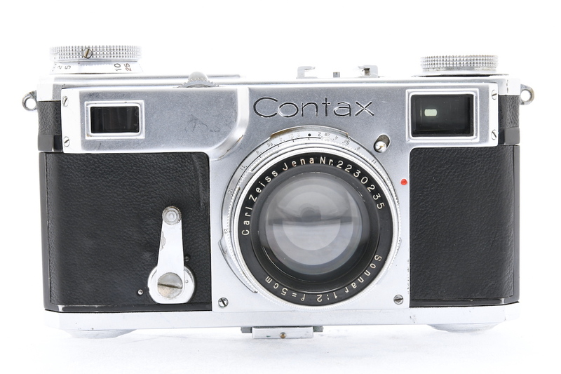 CONTAX II + Carl Zeiss Jena Sonnar 5cm F2 コンタックス レンジファインダー 標準レンズ