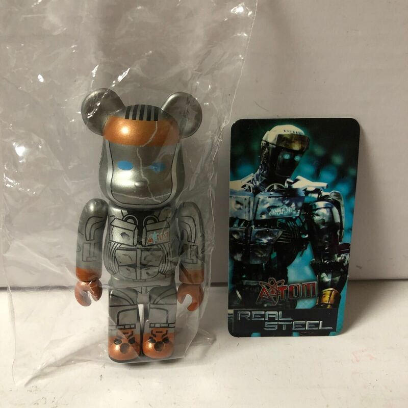 激レア ベアブリック シリーズ23 リアルスティール アトム (BE@RBRICK REAL STEEL ATOM)