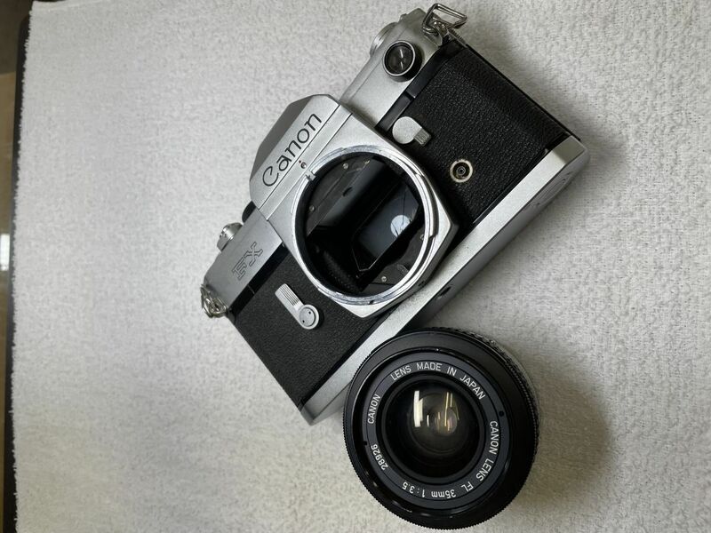 Canon FX (241915) / CANON LENS FL 35mm 1:3.5 (28926)