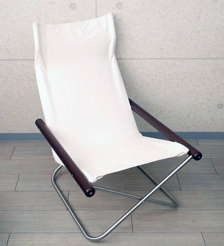 日本製　椅子　ニーチェアエックス　NychairX　エックスシリーズ　ダークブラウン/ホワイト　国内生産　(管理AZ-280)