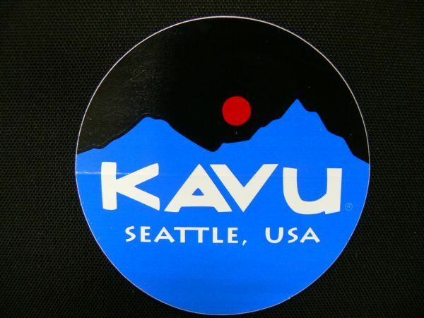 正規品【KAVU カブー】　サークル・ステッカー