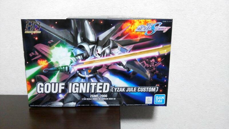 ◆ HG 1/144 グフイグナイテッド (イザーク・ジュール専用機) / 機動戦士ガンダムSEED DESTINY デスティニー ガンプラ グフ イグナイテッド