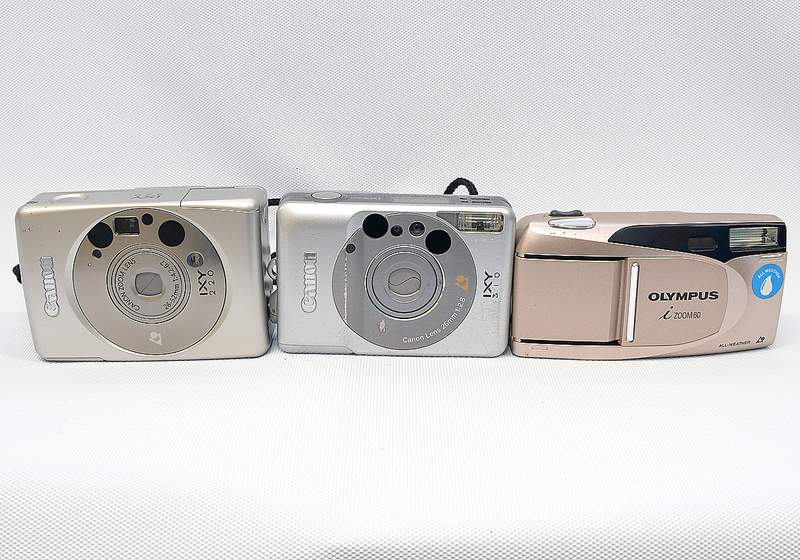 キャノン IXY 220 310 ミノルタ iZOOM60 APSコンパクトカメラ 3台まとめ売り 中古品
