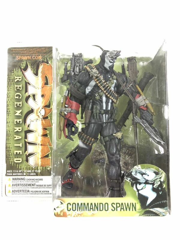 未開封品　McFarlane Toys マクファーレントイズ Commando Spawn 2 コマンドースポーン2 SPAWN REGENERATED スポーンリジェネレイテッド28