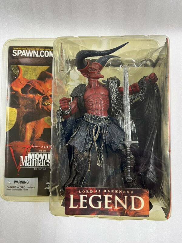 未開封品　マクファーレン・トイズ ムービーマニアックス シリーズ5 ロード・オブ・ダークネス 光と闇の伝説 レジェンド　spawn