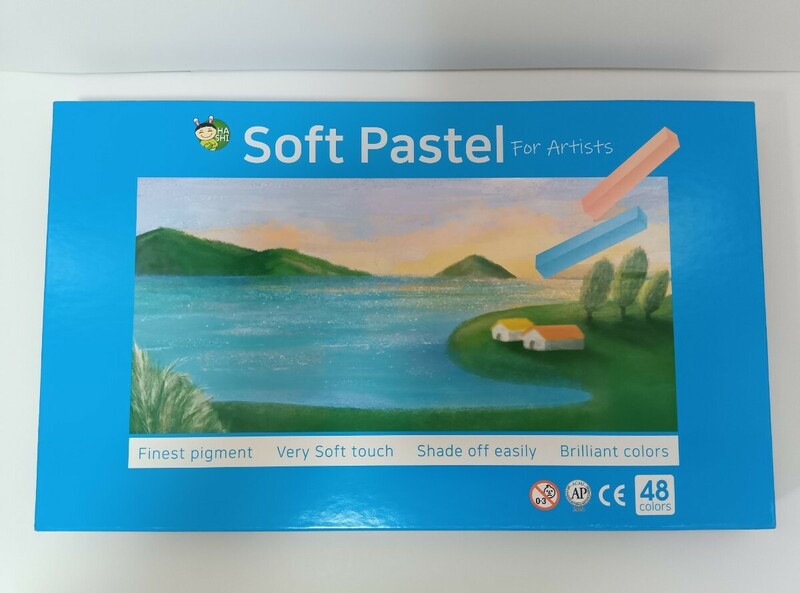 ソフトパステル 48色 Soft Pastel For Artists 48colors 【中古】HASHI