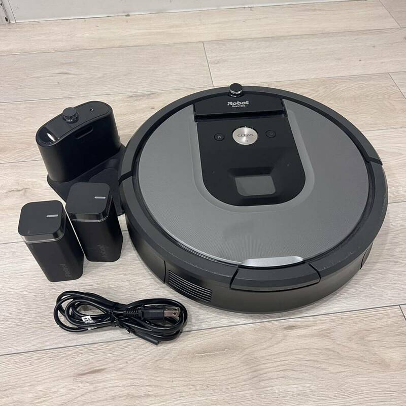 【バーチャルウォール２つ付】iRobot 960 アイロボット ルンバ ロボット掃除機　電源コード/ホームベース付き　Roomba 