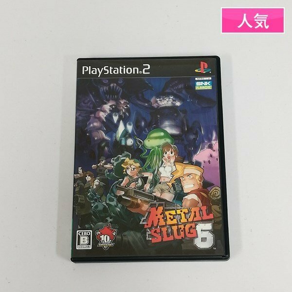 gL333x [人気] PS2 ソフト メタルスラッグ6 METAL SLUG 6 | ゲーム Z