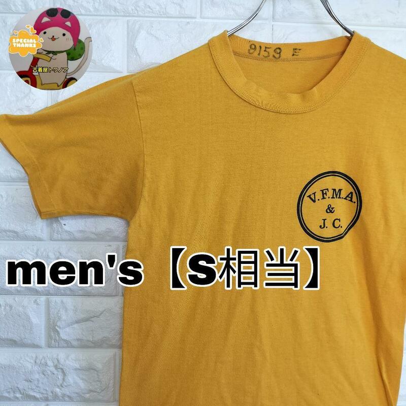 B914【メーカー不明】半袖Tシャツ【メンズS相当】