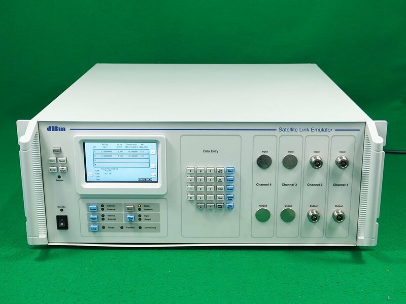 dBm Corporation　サテライトリンクエミュレータ　SLE9072-2-140-N2　Satellite Link Emulator