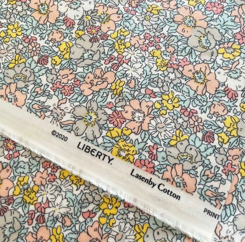 リバティ ラセンビィ ラミネート コスモスメドゥ LIBERTY COSMOS MEADOW 105×50→2枚セット