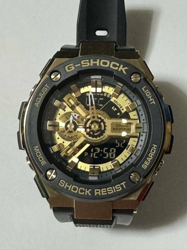 CASIO (カシオ) 腕時計 G-SHOCK(Gショック） GST-400G-1A9 メンズ 海外モデル　