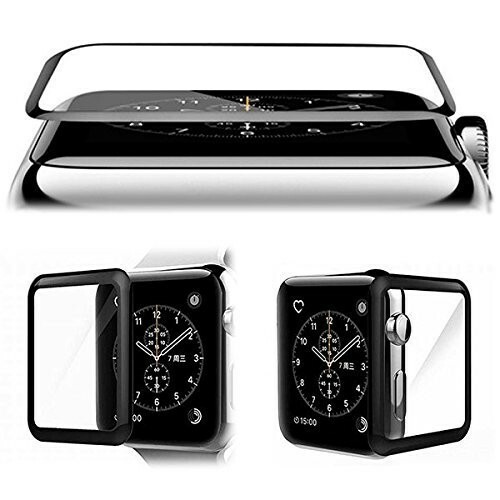 p 2枚入り Apple Watch 45mm フィルム アップル ウォッチ 45ミリ 3D 曲面 カバー 液晶 画面 保護 シール シート Film スクリーン