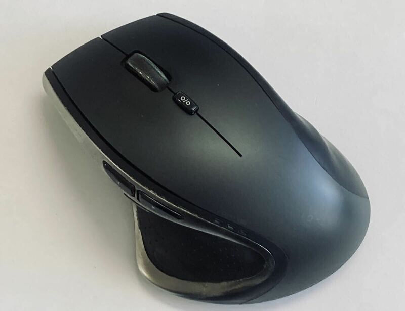 TH ロジクール マウス ワイヤレス Logitech Wireless Performance Mouse MX for PC and Mac 中古品 動作未確認
