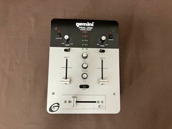 Gemini PMX-350 DJ Mixer ジェミニ DJミキサー
