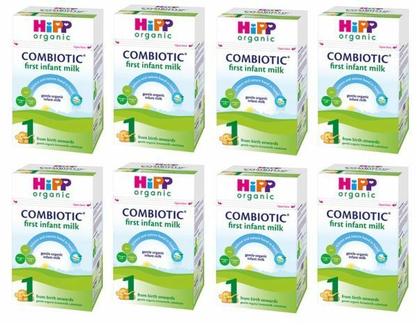 [800g 8個セット]HiPP(ヒップ)organic COMBIOTIC オーガニック粉ミルク【0カ月から】