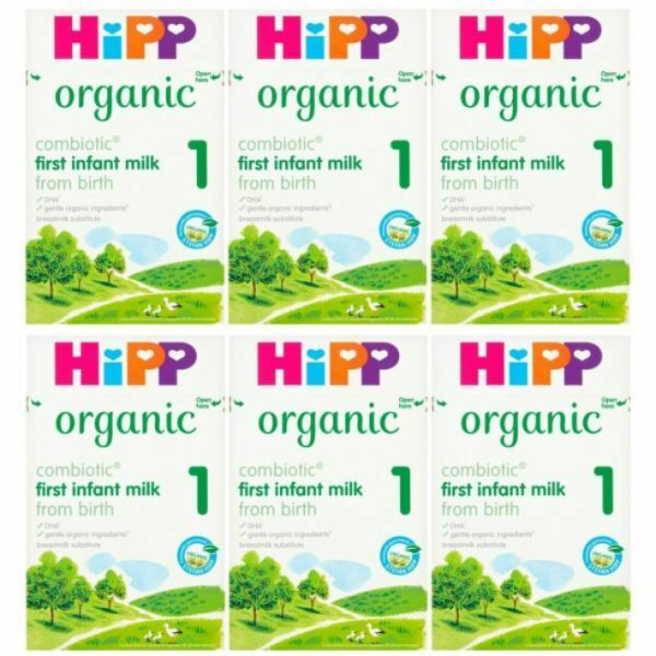 [800g 6個セット]HiPP(ヒップ)organic COMBIOTIC オーガニック粉ミルク【0カ月から】