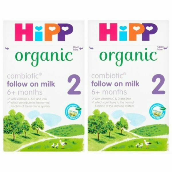 [800g 2個セット] HIPP(ヒップ)organic COMBIOTIC 有機原料使用 オーガニック粉ミルク【6から12ヶ月】