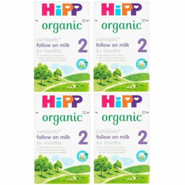 [800g 4個セット] HIPP(ヒップ)organic COMBIOTIC 有機原料使用 オーガニック粉ミルク【6から12ヶ月】