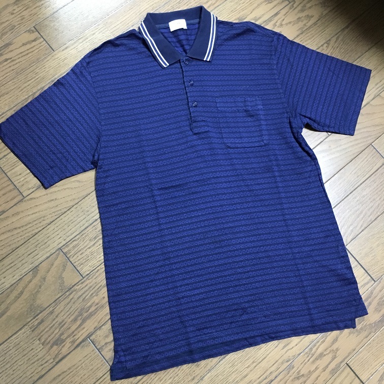 美品LANVIN　ポロシャツ　日本製　ランバン