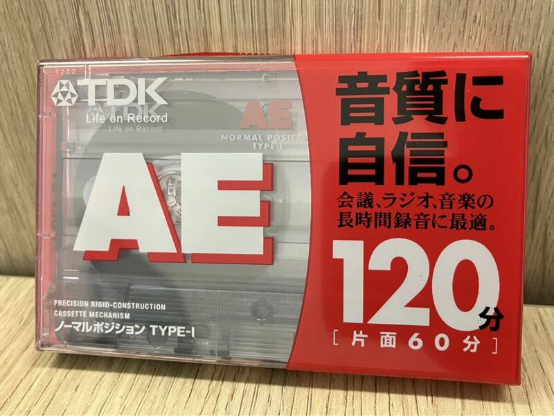 TDK カセットテープ オーディオカセットテープ AE-120G 未開封品