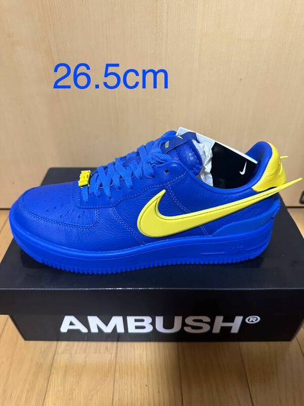 【新品】 26.5cm AMBUSH Nike Air Force 1 Low Game Royal アンブッシュ ナイキ エアフォース1 ロー ゲームロイヤル 