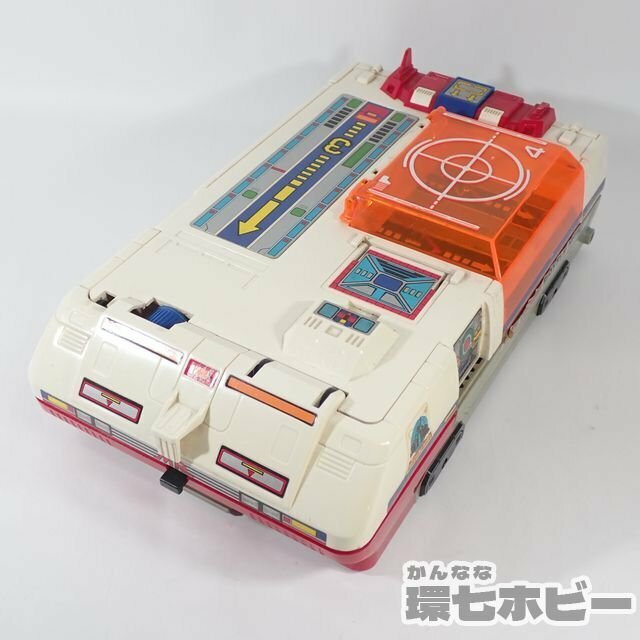 0WL44◆当時物 バンダイ マシンロボ バトルベース 未検品現状/変形ロボット クロノスの大逆襲 トランスフォーマー ダイアクロン 送:-/80