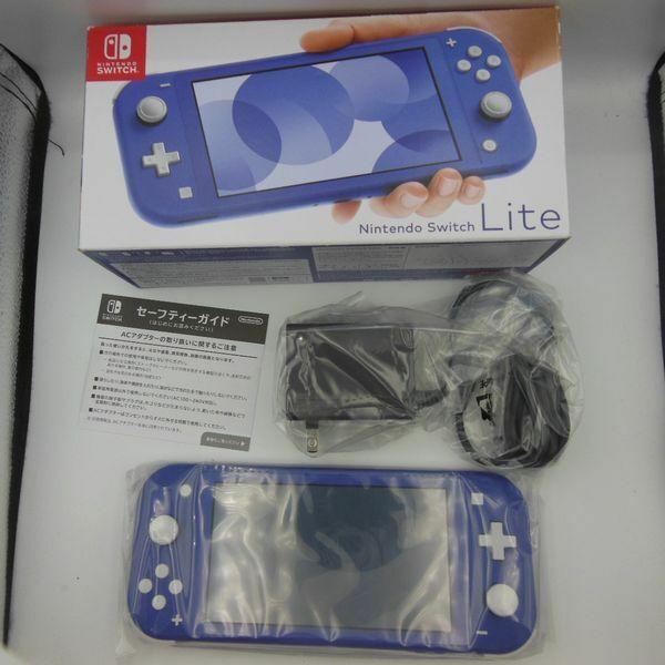 未使用　Nintendo Switch Lite ブルー HDH-S-BBZAA　4902370547672任天堂スイッチお安くどうぞ