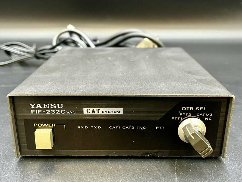 YAESU FIF-232C VAN CAT SYSTEM ヤエス CATシステム アマチュア無線 八重洲無線