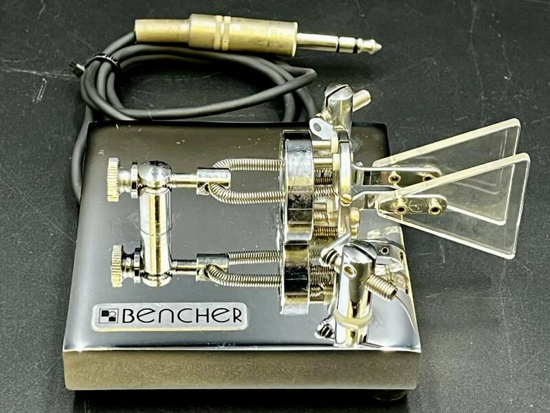 Bencher アイアンビック パドル JA-2 クロムメッキ IAMBIC PADDLE CHPOME ベンチャー 電鍵 クロームメッキ アマチュア無線