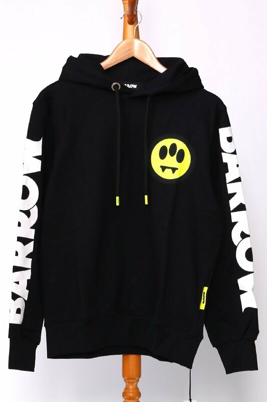 バロー スエットパーカー ブラック サイズXS BARROW UNISEX HOODIE F3BWUAHS147 110 BLACK 新品/2