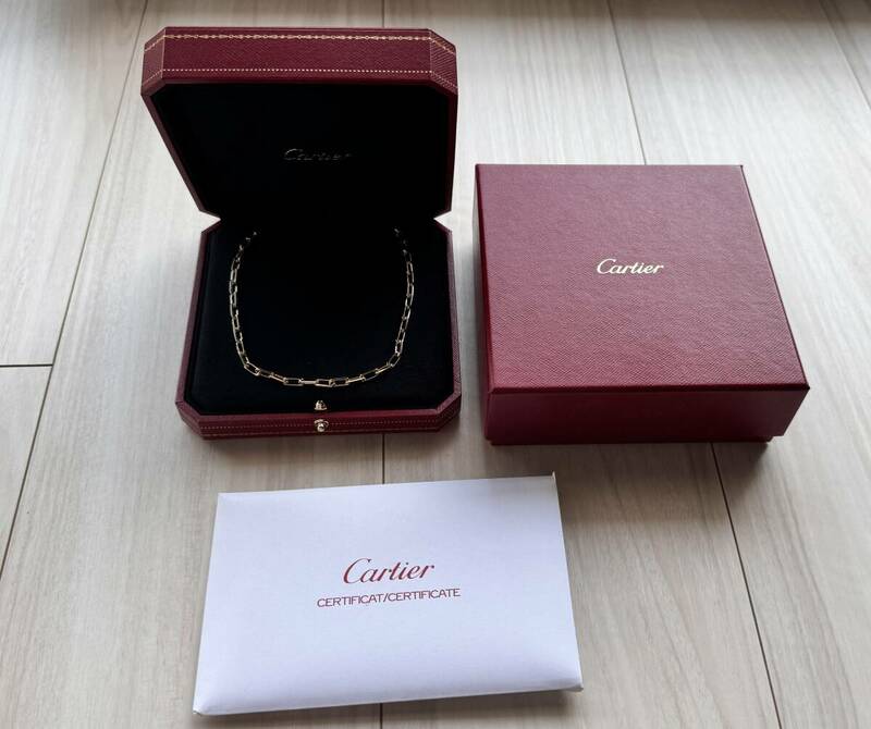 【超美品】Cartier カルティエ サントス ドゥ カルティエ ネックレス イエローゴールド 18金