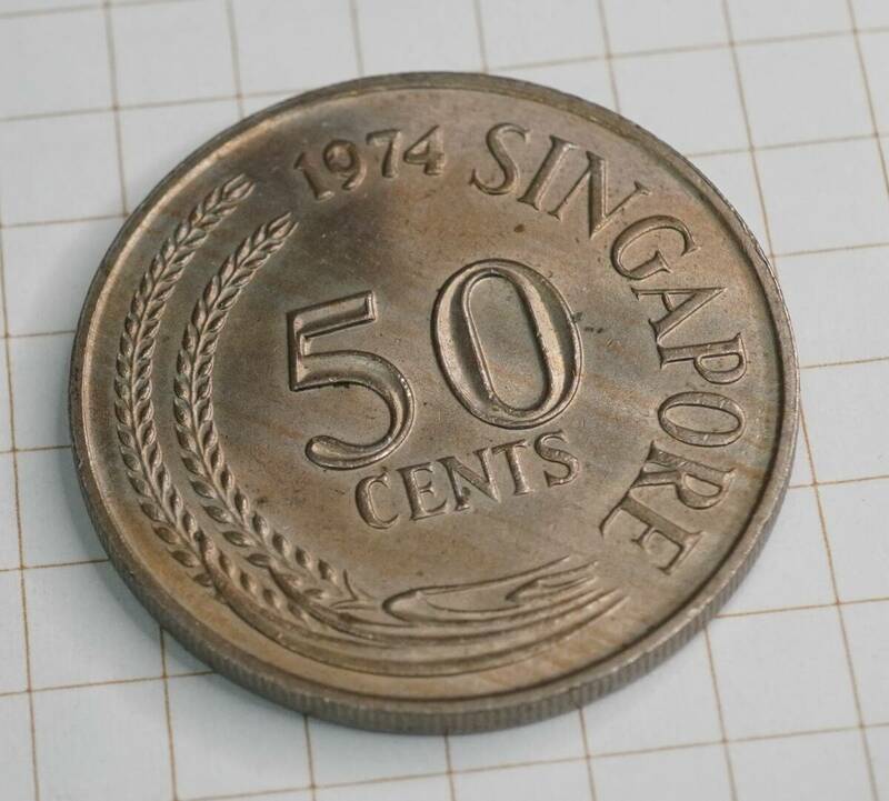 シンガポールコイン　大網てんとう虫　L18-081-14