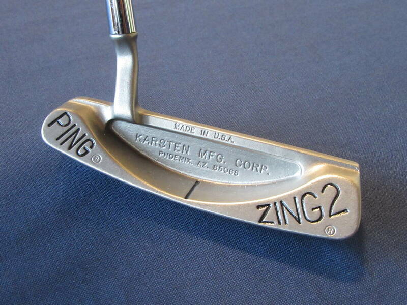 ■PING ZING 2 / ピン ジング「KARSTEN MFG. CORP. / カーステン」ゴルフクラブ パター　USA　美品