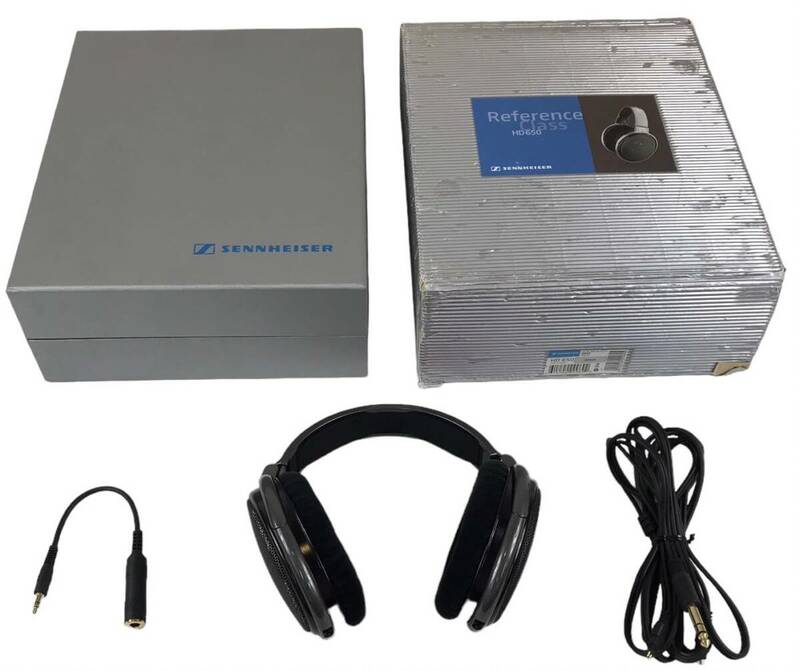 HY2397F ★国内正規品★ ゼンハイザー(Sennheiser) ヘッドホン 有線 HD 650 ガンメタブラック ベントマグネットシステム