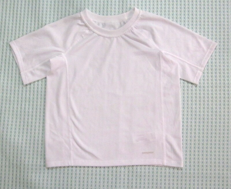 Patagonia パタゴニア 半袖 Tシャツ アメリカ製 USA製 キッズ XS(5-6) 白 無地 男の子 女の子 110cm 120cm 6734