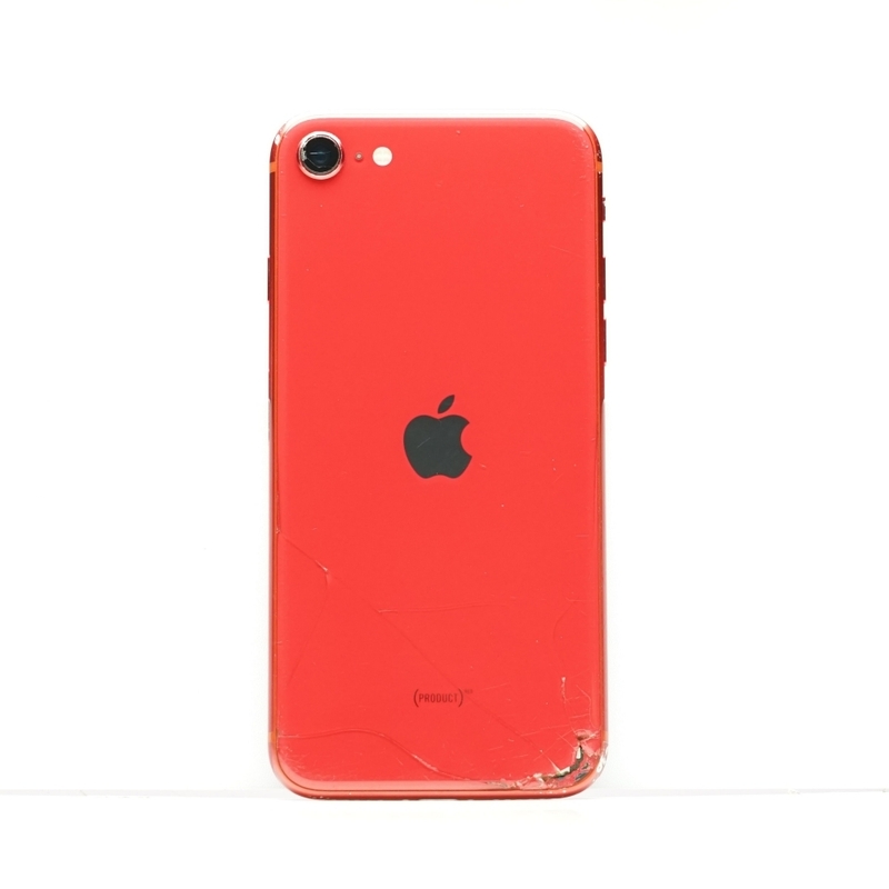 iPhoneSE2 128GB 第2世代 (PRODUCT)RED SIMフリー 訳あり品 ジャンク 中古本体 スマホ スマートフォン 白ロム