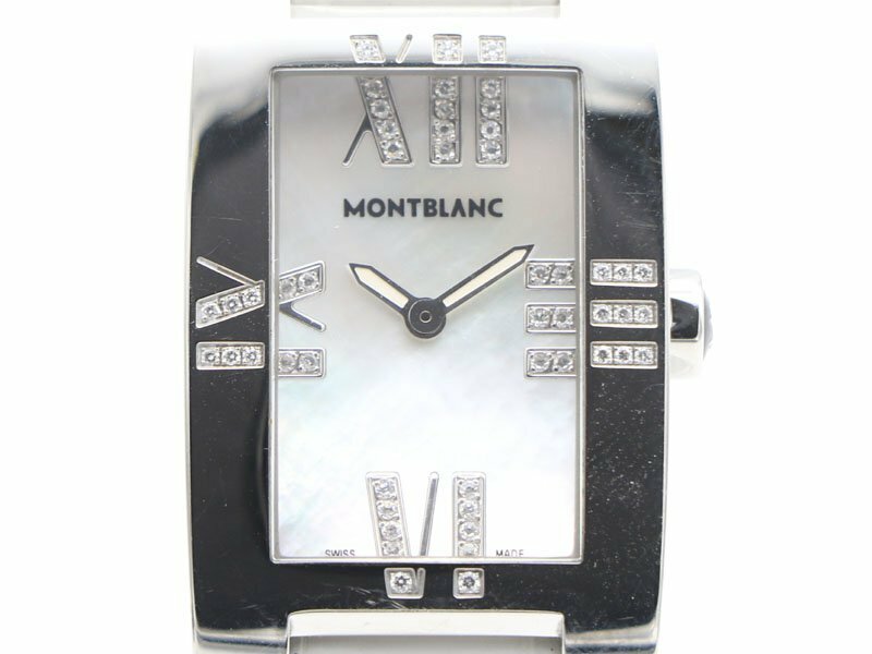 【 モンブラン MONTBLANC 】 腕時計 106491 プロフィール 100周年限定モデル SS/革 クォーツ レディース 箱 □新着 2239-0