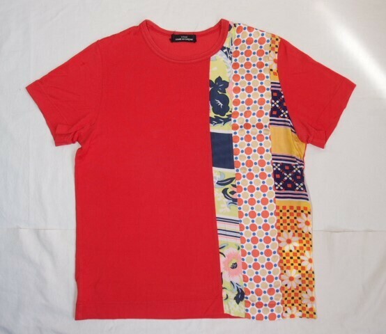トリコ コム デ ギャルソン パッチワーク カットソー / tricot COMME des GARCONS 半袖 Tシャツ