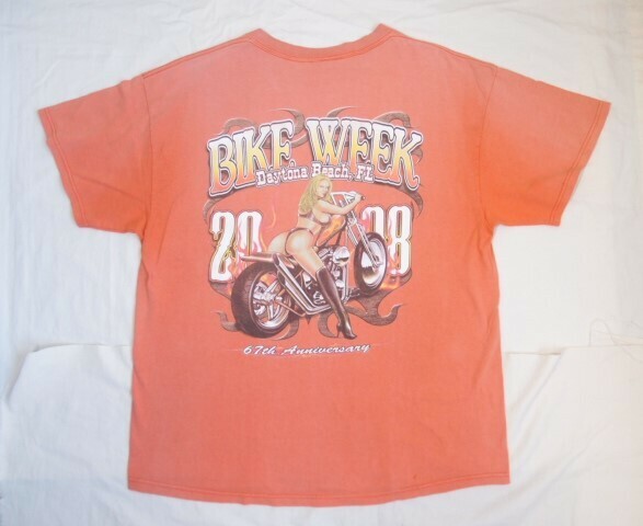 2008 デイトナビーチ バイクウィーク Tシャツ / Daytona Beach BIKE WEEK ハーレー