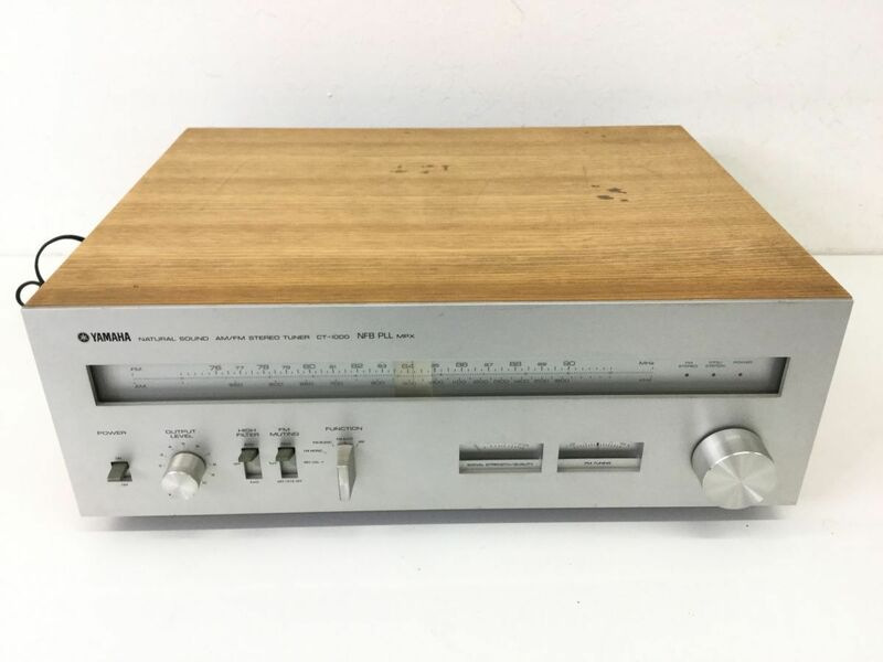 ●営HS282-120　YAMAHA ヤマハ CT-1000 FMステレオ/AMチューナー 音響機器 オーディオ機器