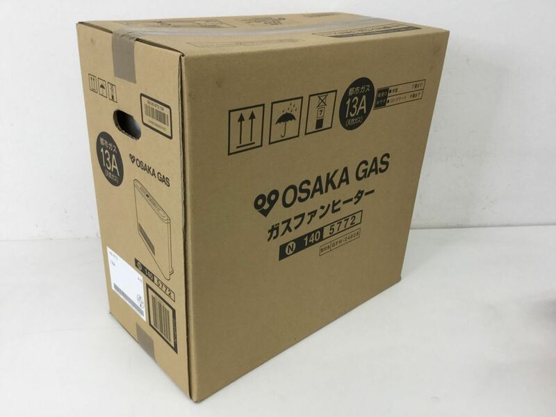 ●営KZ970-120【未開封品】大阪ガス ガスファンヒーター N140 5772 GFH-2402S 都市ガス 13A