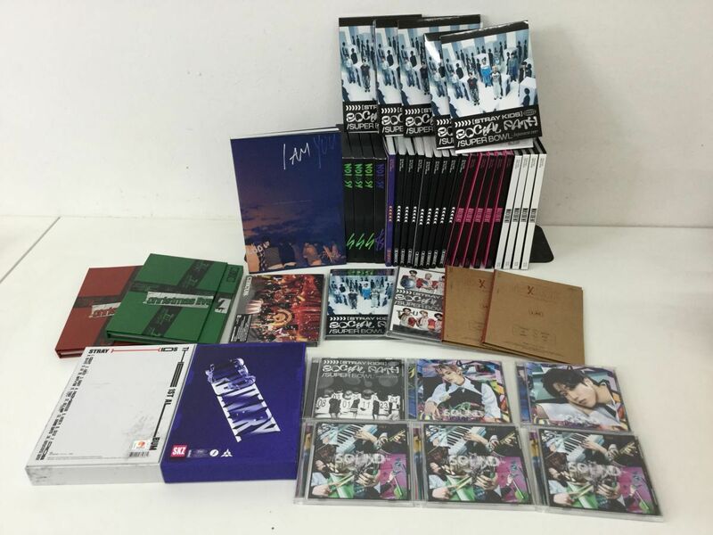 ●営ST164-100【初回生産限定盤含む】Stray Kids　ストレイキッズ　DVD/Blu-ray/CD　まとめ　スキズ　韓国　K-POP