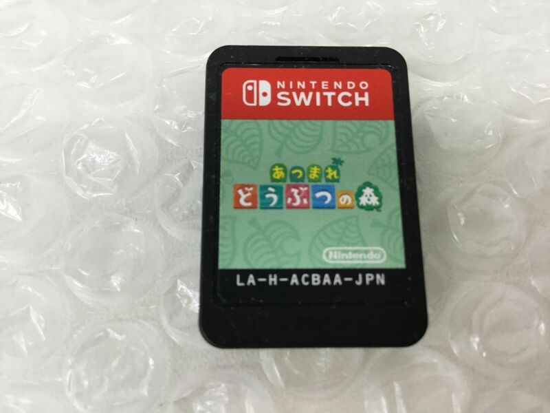 ●営SR248-60-M　Nintendo 任天堂 SWITCH スイッチ あつまれ どうぶつの森 ゲームソフト ①