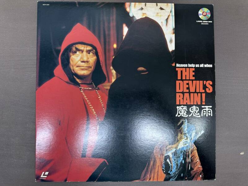 レーザーディスク 魔鬼雨 洋画 ホラー The Devil's Rain NDH-009 1975年 アメリカ映画