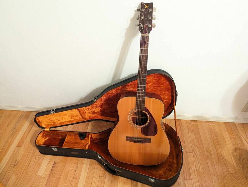 YAMAHA FG-200 グリーンラベル アコースティックギター ヤマハ 楽器　1973年製　ハードケース付