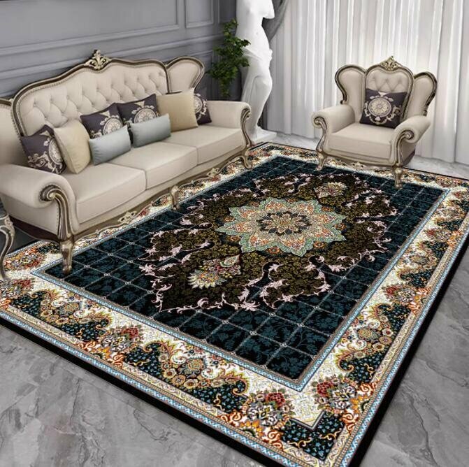 国内稀少！美品 ペルシア風絨毯　豪華　家庭用カーペット　超人気　寝室　カーペット 160cm×230cm