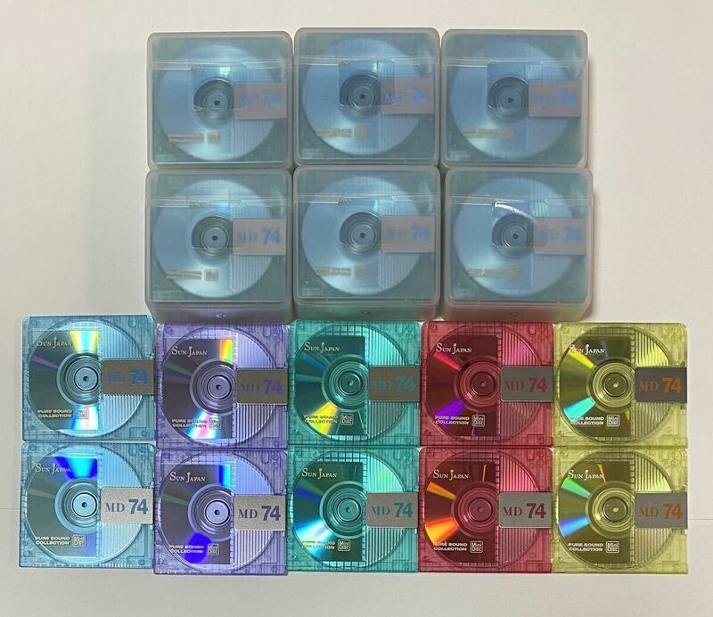 ★中古★MD★ミニディスク★Mini Disc★SUN JAPAN★ケース★初期化済★40枚★記録媒体