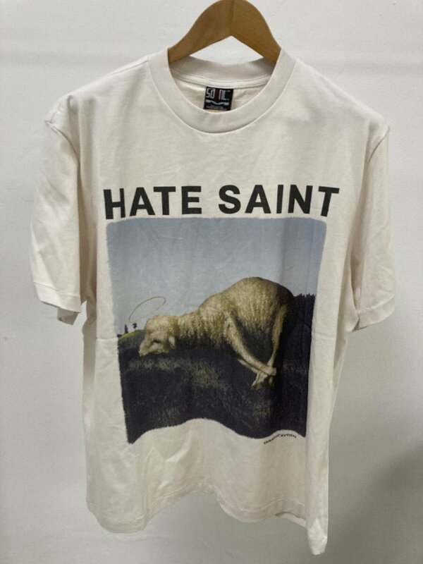 SAINT MICHAEL セントマイケル SAINT Mxxxxxx - HATE SHEEP TEE T-shirt 半袖 Tシャツ M 中古 TN 1