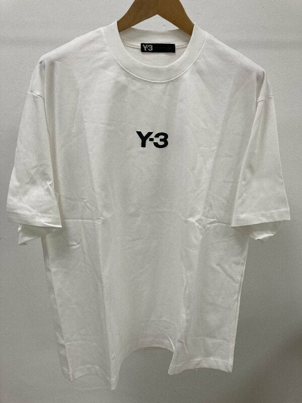 YOHJI YAMAMOTO Y-3 LOGO T-Shirt 半袖 Tシャツ ホワイト M 中古 TN 1
